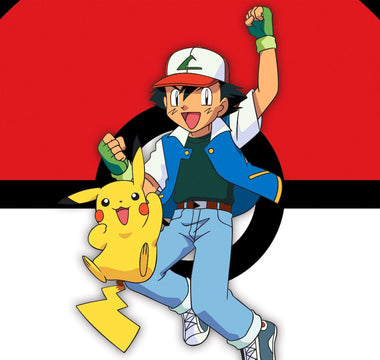 Pokemon Ash and Pikachu