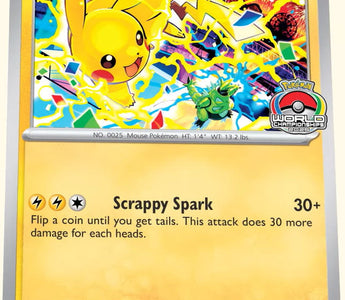 Pikachu Promo 2025 World Championship