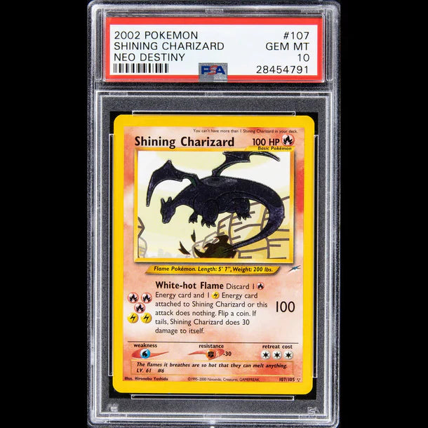 Charizard Neo Destiny PSA 10