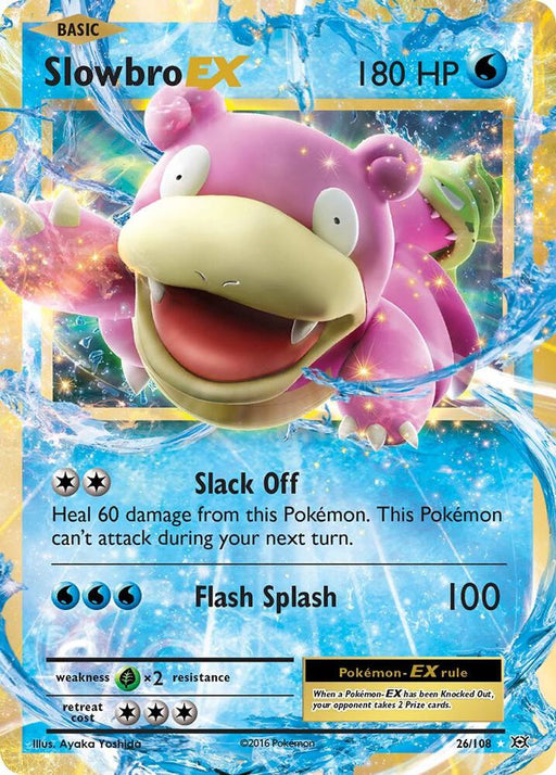 Slowbro EX Ultra Rare XY - Evolutions 26/108 NM