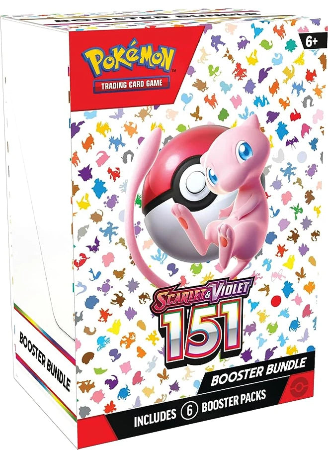 Pokémon trading card game booster bundle packaging with Pokéball design
