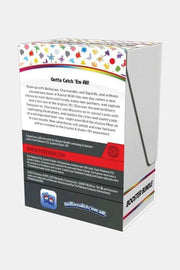 Trading card game booster pack with colorful design and text on a white background