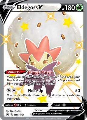 Eldegoss V Promo SWSH: Sword & Shield Promo Cards SWSH084 NM