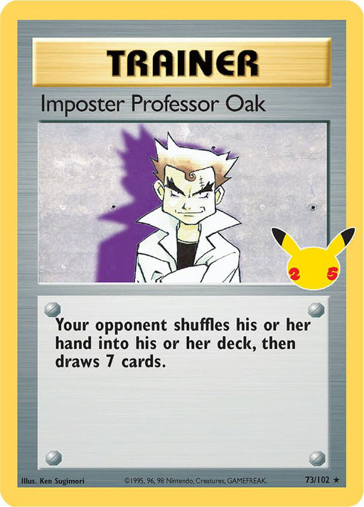 Imposter Professor Oak Classic Collection Celebrations: 73/102 NM