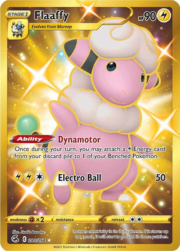 Flaaffy (Secret) Secret Rare SWSH08: Fusion Strike 280/264 NM