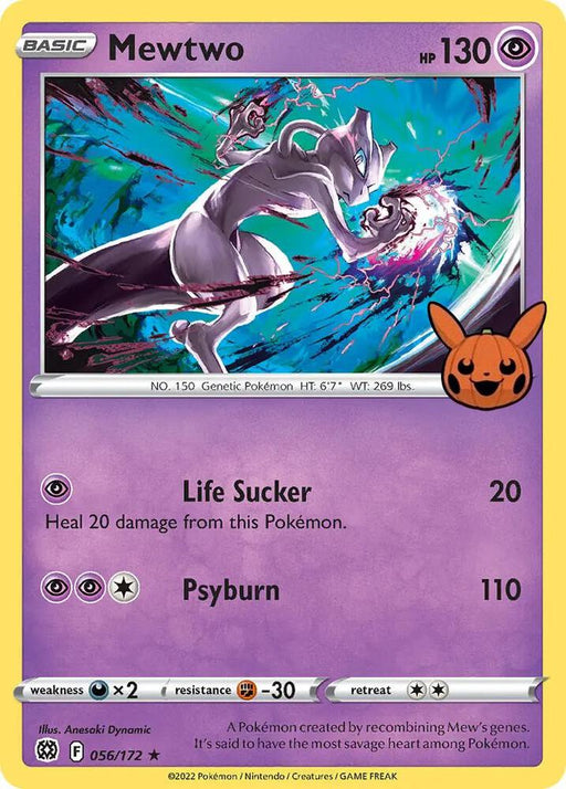 Mewtwo Promo Trick or Trade BOOster Bundle 056/172 NM