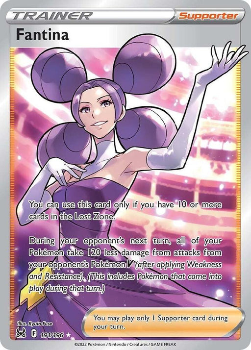 Fantina (Full Art) Ultra Rare SWSH11: Lost Origin 191/196 NM