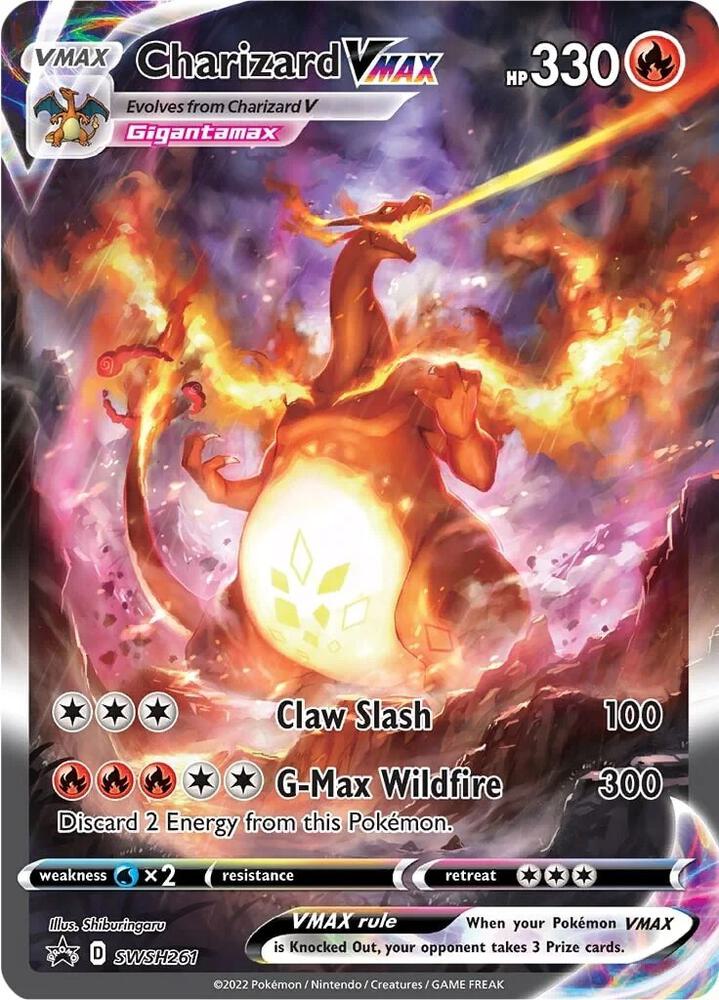Charizard VMAX Promo SWSH: Sword & Shield Promo Cards SWSH261 NM