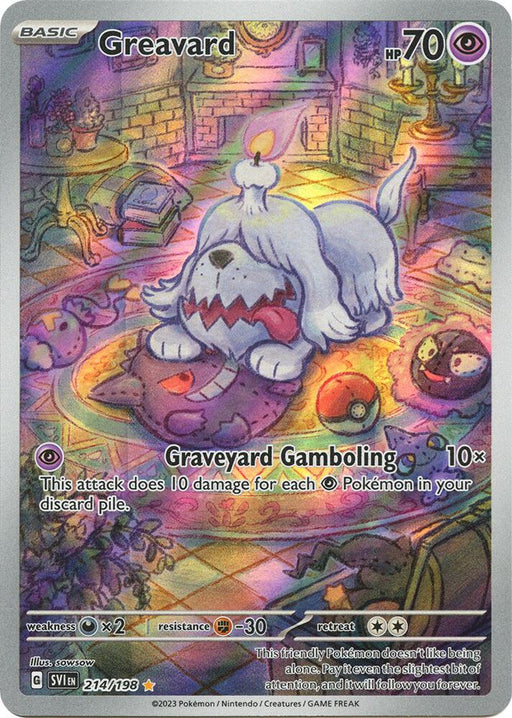 Greavard Illustration Rare SV01: Scarlet & Violet Base Set 214/198 NM
