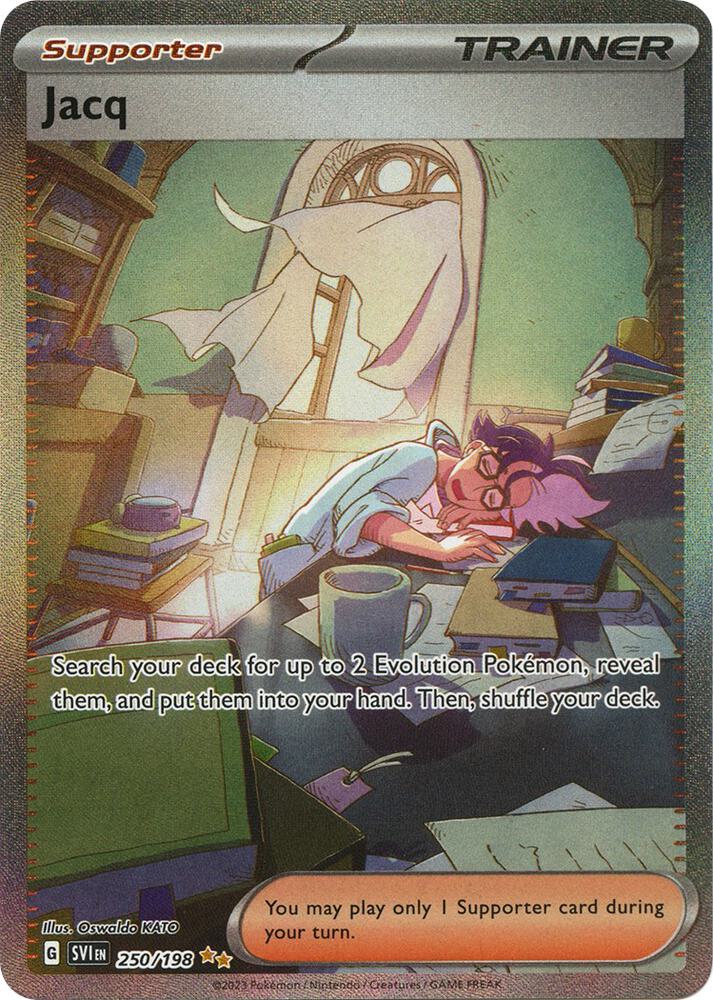 Jacq Special Illustration Rare SV01: Scarlet & Violet Base Set 250/198 NM