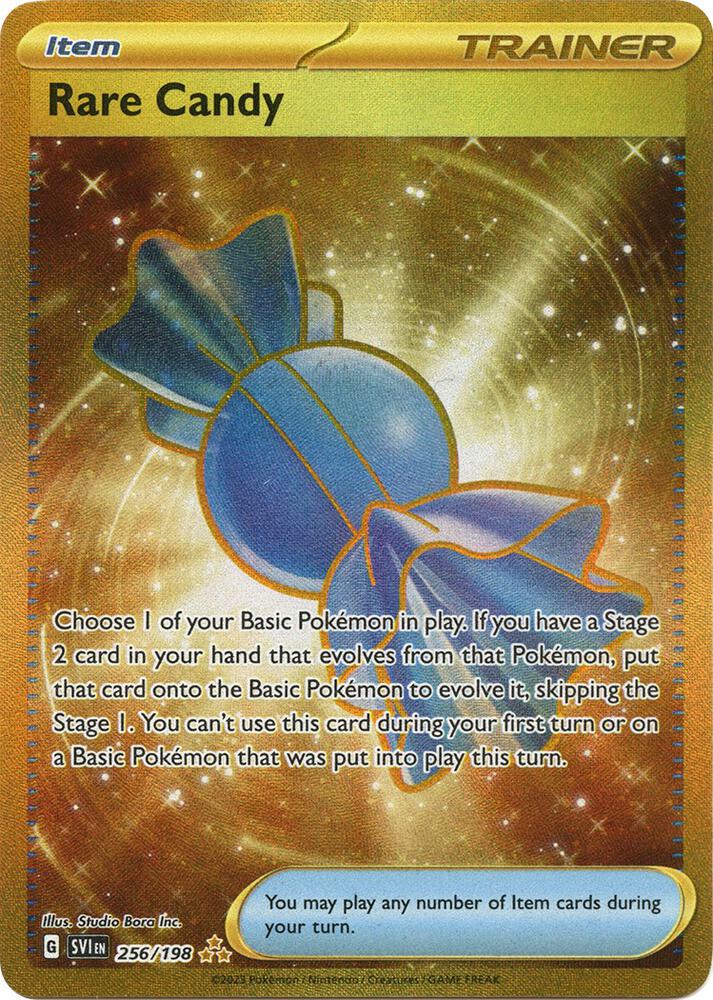 Rare Candy Hyper Rare SV01: Scarlet & Violet Base Set 256/198 NM