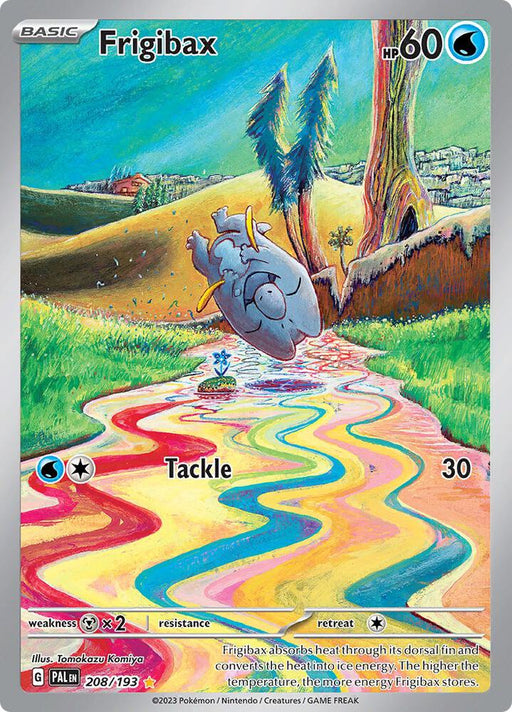 Frigibax Illustration Rare SV02: Paldea Evolved 208/193 NM