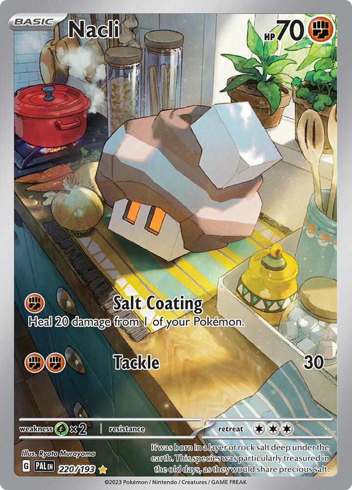 Nacli Illustration Rare SV02: Paldea Evolved 220/193 NM