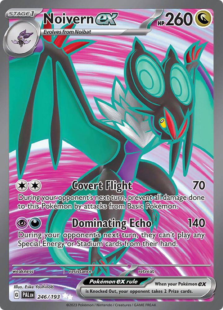 Noivern ex Ultra Rare SV02: Paldea Evolved 246/193 NM