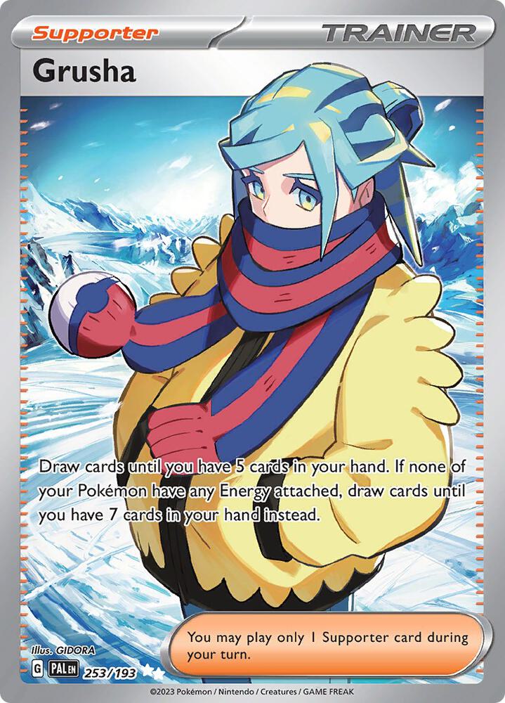 Grusha Ultra Rare SV02: Paldea Evolved 253/193 NM