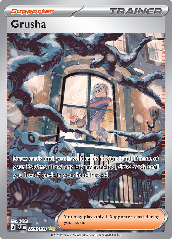 Grusha Special Illustration Rare SV02: Paldea Evolved 268/193 NM