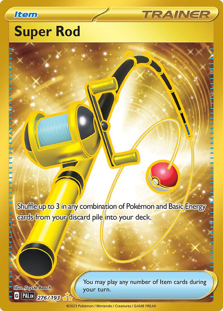 Super Rod Hyper Rare SV02: Paldea Evolved 276/193 NM