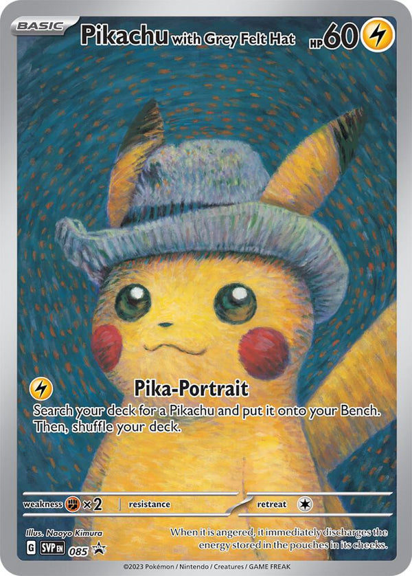 Pikachu with Grey Felt Hat Promo SV: Scarlet & Violet Promo Cards 085 NM