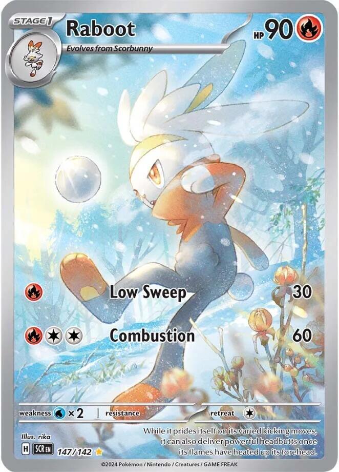 Raboot Illustration Rare SV07: Stellar Crown 147/142 NM