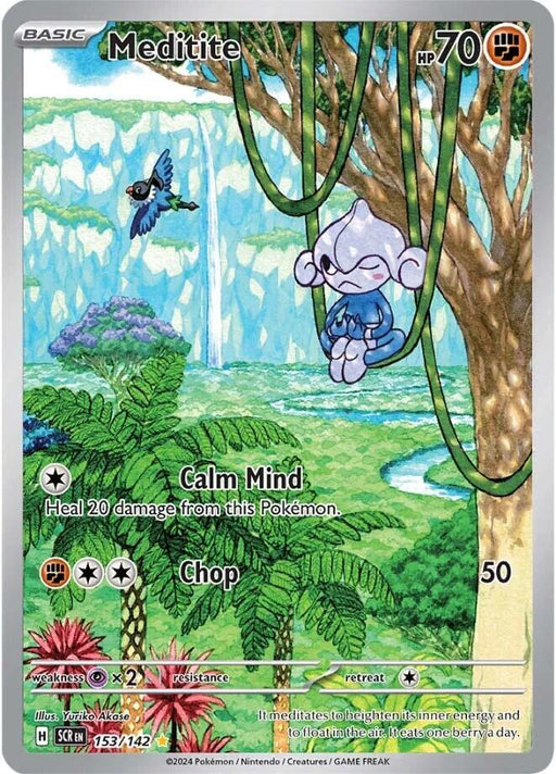 Meditite Illustration Rare SV07: Stellar Crown 153/142 NM