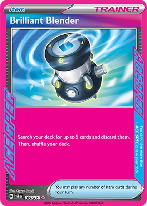 Brilliant Blender ACE SPEC Rare SV08: Surging Sparks 164/191 NM
