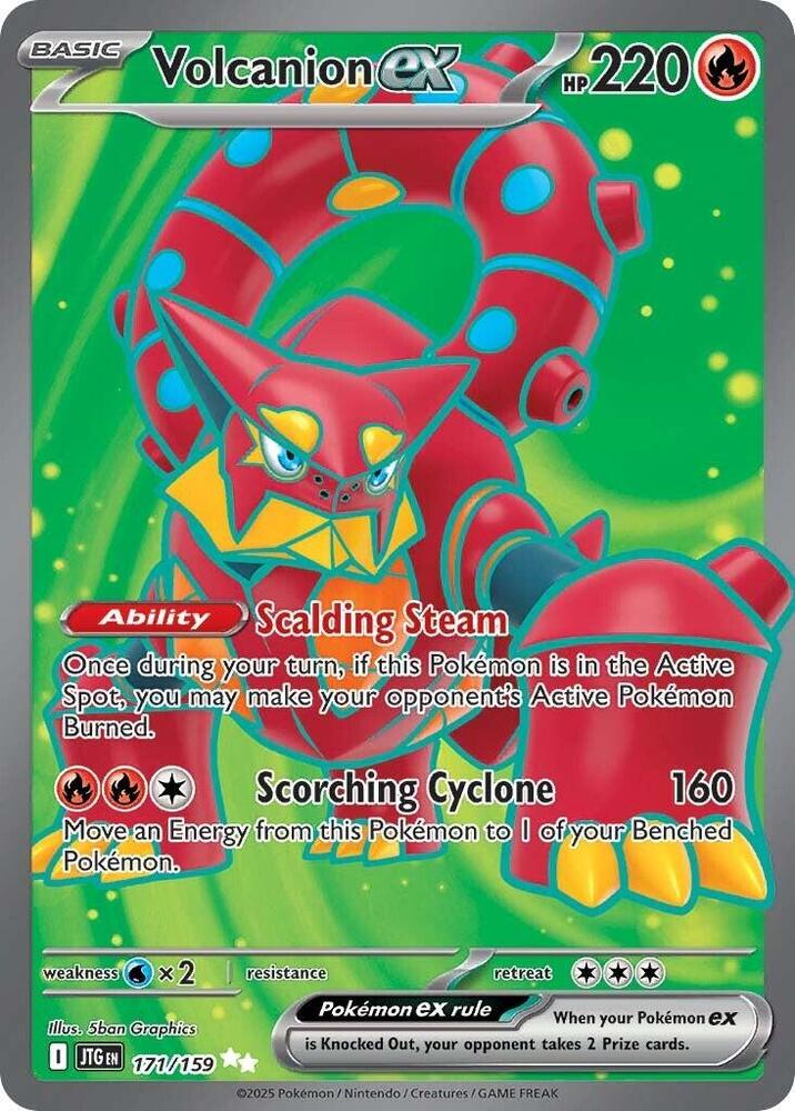 Volcanion ex Ultra Rare SV09: Journey Together 171/159 NM
