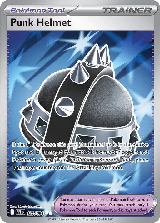 Punk Helmet Ultra Rare ME02: Phantasmal Flames 121/094 NM