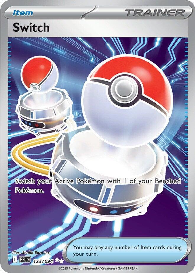 Switch Ultra Rare ME02: Phantasmal Flames 123/094 NM