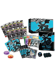 Pokémon Black & White trading card game components on a white background
