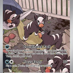 Houndour 204 Pokemon Obsidian Flames