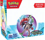 Pokémon trading card game box with character illustration and Pokémon logo.