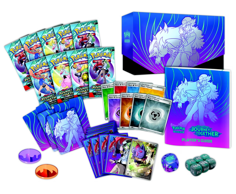 Journey Together Elite Trainer Box Inside Items
