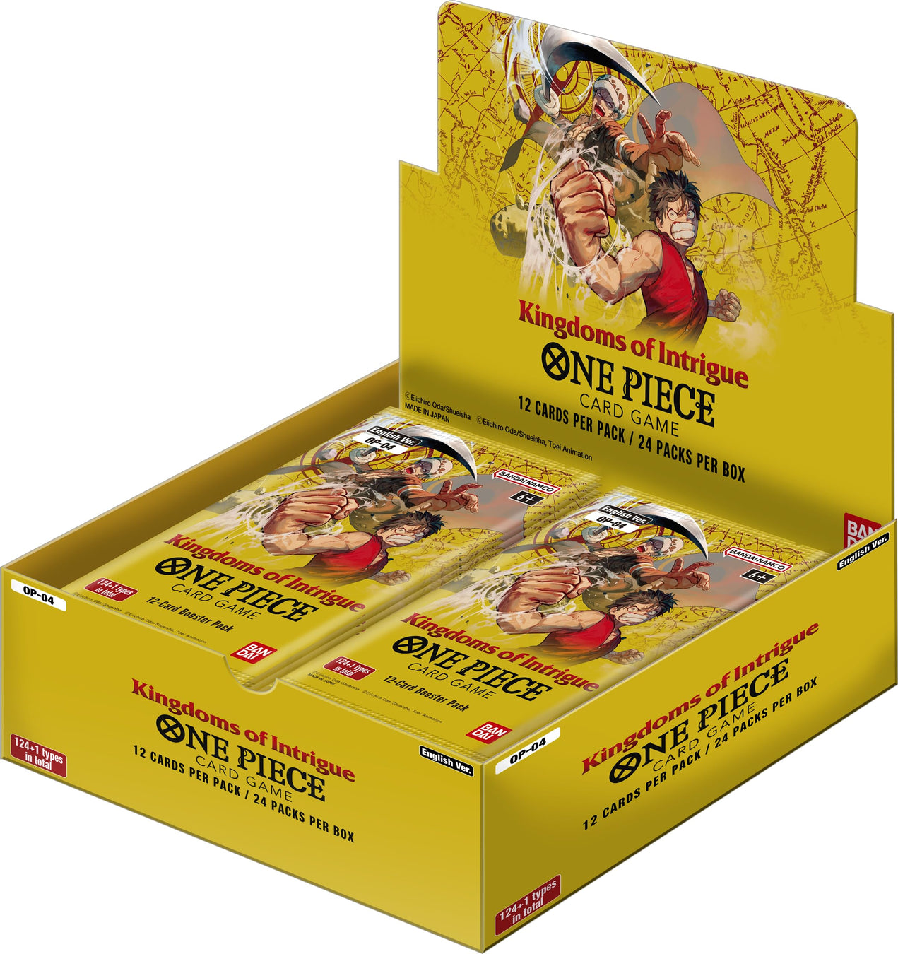 One Piece Kingdoms of Intrigue Booster Box opened