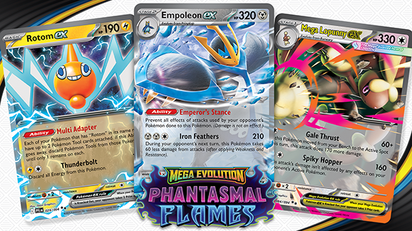 Phantasmal Flames Three Ex Cards