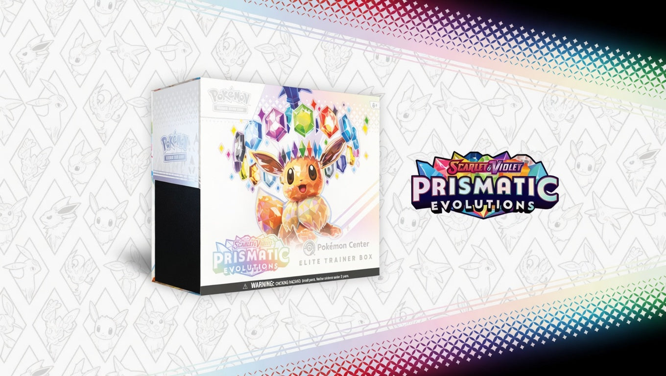 Prismatic Evolutions ETB Banner