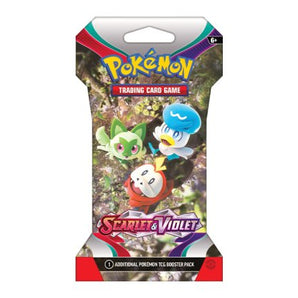 Pokémon Trading Card Game booster pack with characters on a white background