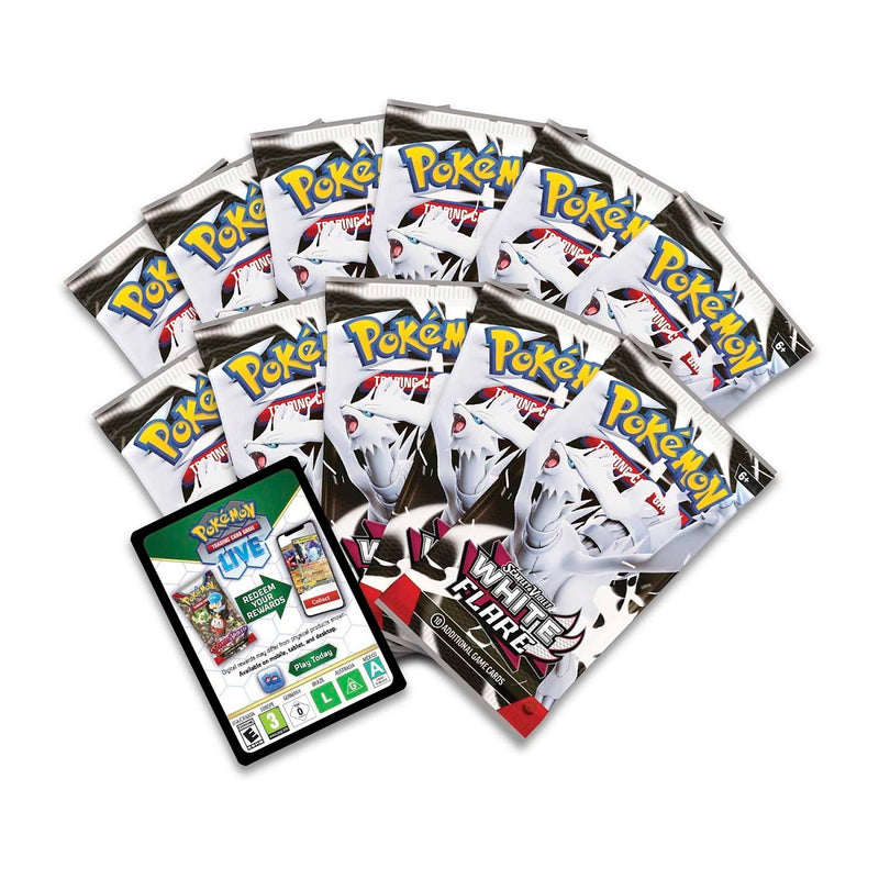 Collection of Pokémon trading card game packs and a DVD on a white background