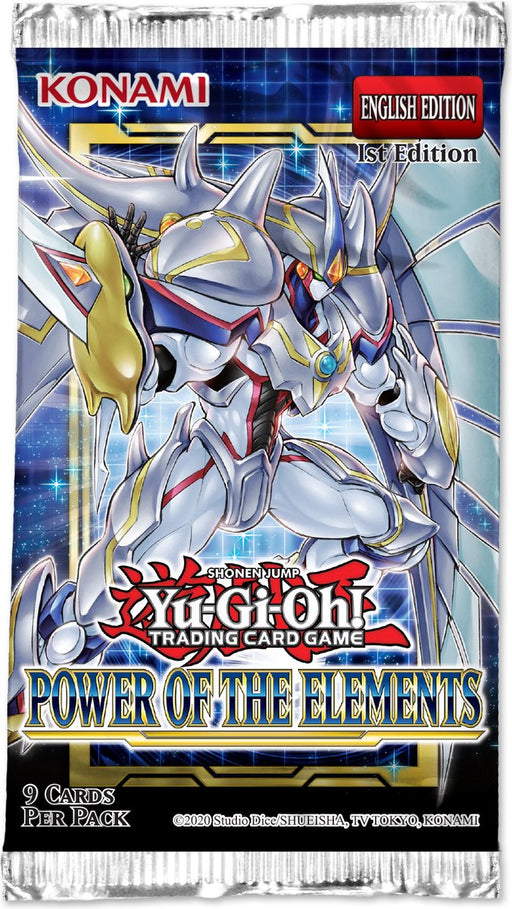 Konami Yu-Gi-Oh! trading card game pack with character illustration and text.