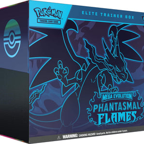 Pokémon trading card game elite trainer box with Mega Evolution design