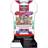 Pokémon Scarlet & Violet trading card game packaging on a white background